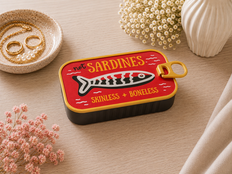 Sieradendoosje Sardine